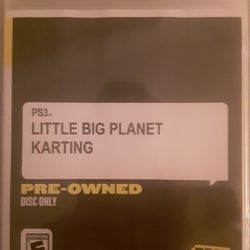 Ps3 Little Big Planet Karting 