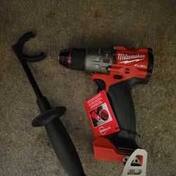 Milwaukee 18-Volt Fuel Hammer Drill With Handle (Only Tool NEW)