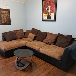 Sectional Sofa With Table 