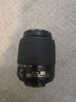 Nikon 55-200mm AF-S zoom camera lens!