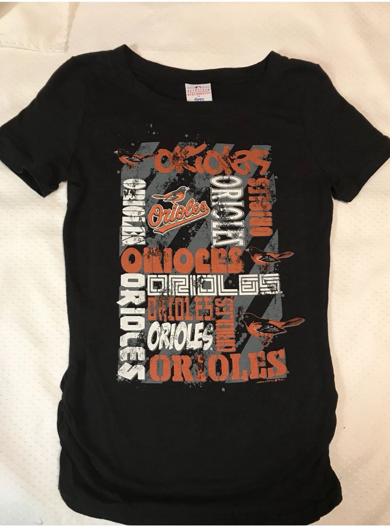 MLB Orioles Baltimore T-Shirt Size Junior Medium