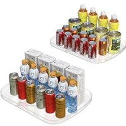 Brand New 360° Rotating 15.82"x12" Lazy Susan Organizers(2 Pk) 