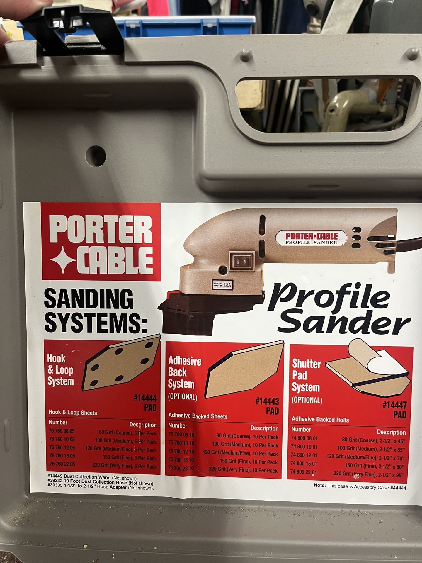 Porter Cable Profile Sander - Open Box New