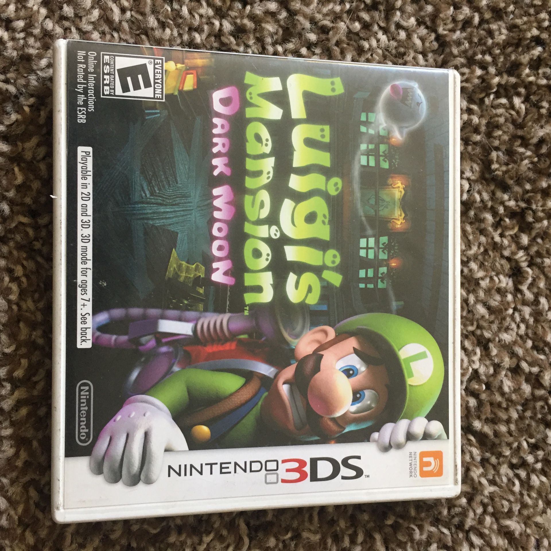 Luigi’s mansion 3DS Game