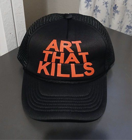 Gallery Dept Trucker Style Mesh Snapback Hat. ART THAT KILLS logo. New 