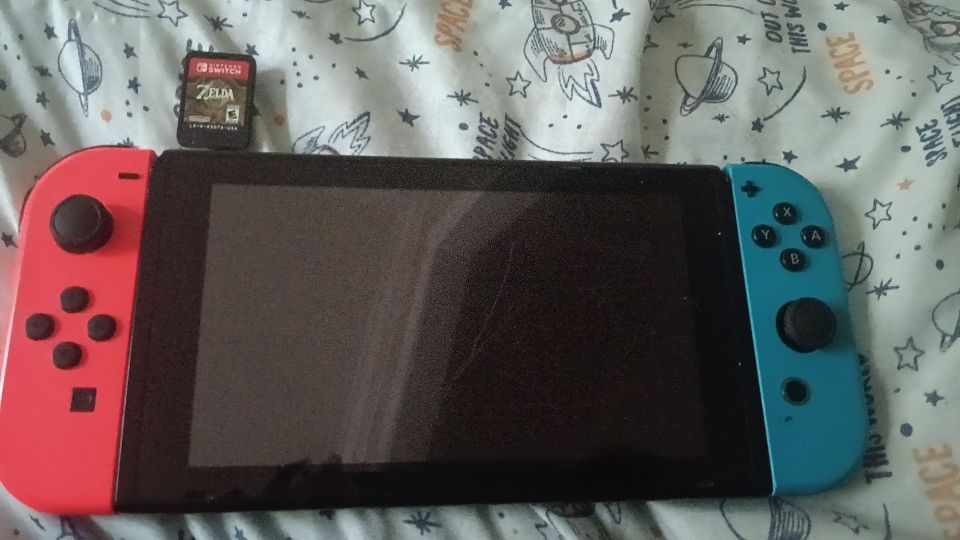 Nintendo Switch Oden With Zelda Tears Of Kingdom.