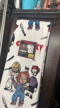 Chucky Halloween blanket