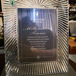 Waterford Crystal Millennium Frame 5 X 7 New Great Gift For Holidays ✨ Christmas✨ weddings
