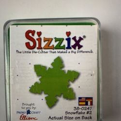 Sizzix Snowflake#2 Small Die