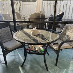 Wicker Patio Set 