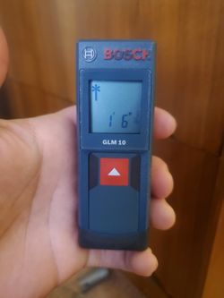 Bosch Laser Rangefinder Regular GLM 10