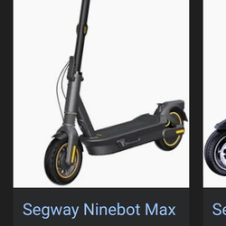 Ninebot Segway E-scooter  25 mph