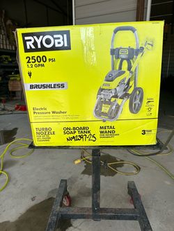 Ryobi 2500 PSI Brushless Electric Pressure Washer