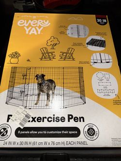 EveryYay foldable dog playpen