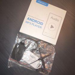 New Fanvace 80GB MP3 Player with Bluetooth and WiFi, Micro SD, Android MP3 & MP4 Players with 4" Touchscreen and Speaker Set.