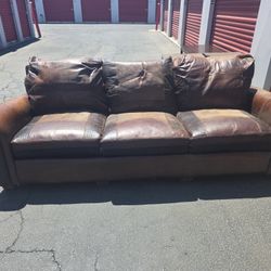 Outlaw" Western Leather Sofa ⚡️