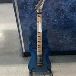 Blue Finish Jackson Dinky Electric Guitar