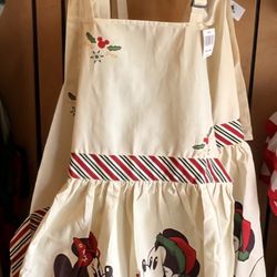 Disney Epcot Germany World Showcase Minnie and Mickey Apron 