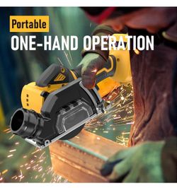 3" Mini Circular Saw Compatible With DeWalt 20V MAX Battery(NO Battery) Brushless Mini Cordless Cut Off Tool with Blades,19000RPM,Removable Dust Cover