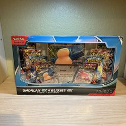 Snorlax EX & Blissey EX Special Collection Box 