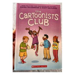 The Cartoonists Club by Raina Telgemeier (Brand New)