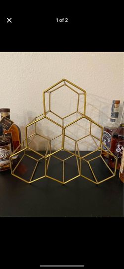 Gold Wine Holder