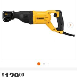 dewalt reciprocating saw