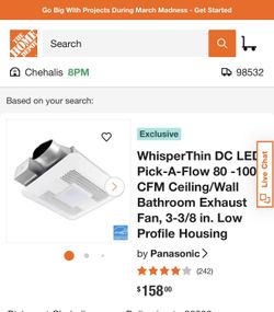 Ventilation Exhaust Fan