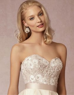 BHLDN Maelin Corset and Ashan Ivory Skirt size 12