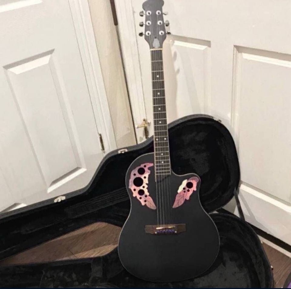 Acoustic Guitar With Case
