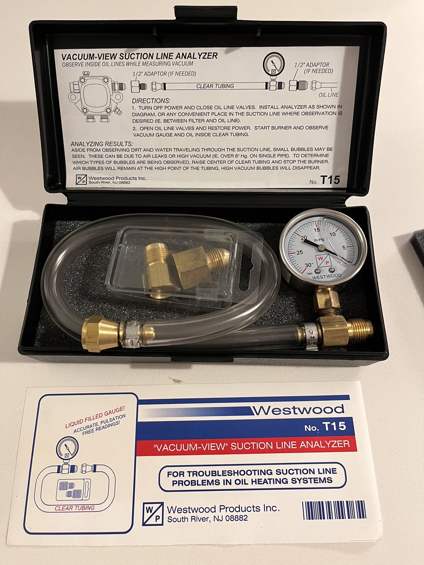 Westwood T15 -vacuum Tester 