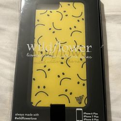 Wildflower Sad face iphone Plus Case 6+/7+/8+Phone Case