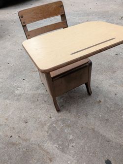 Vintage School Desk