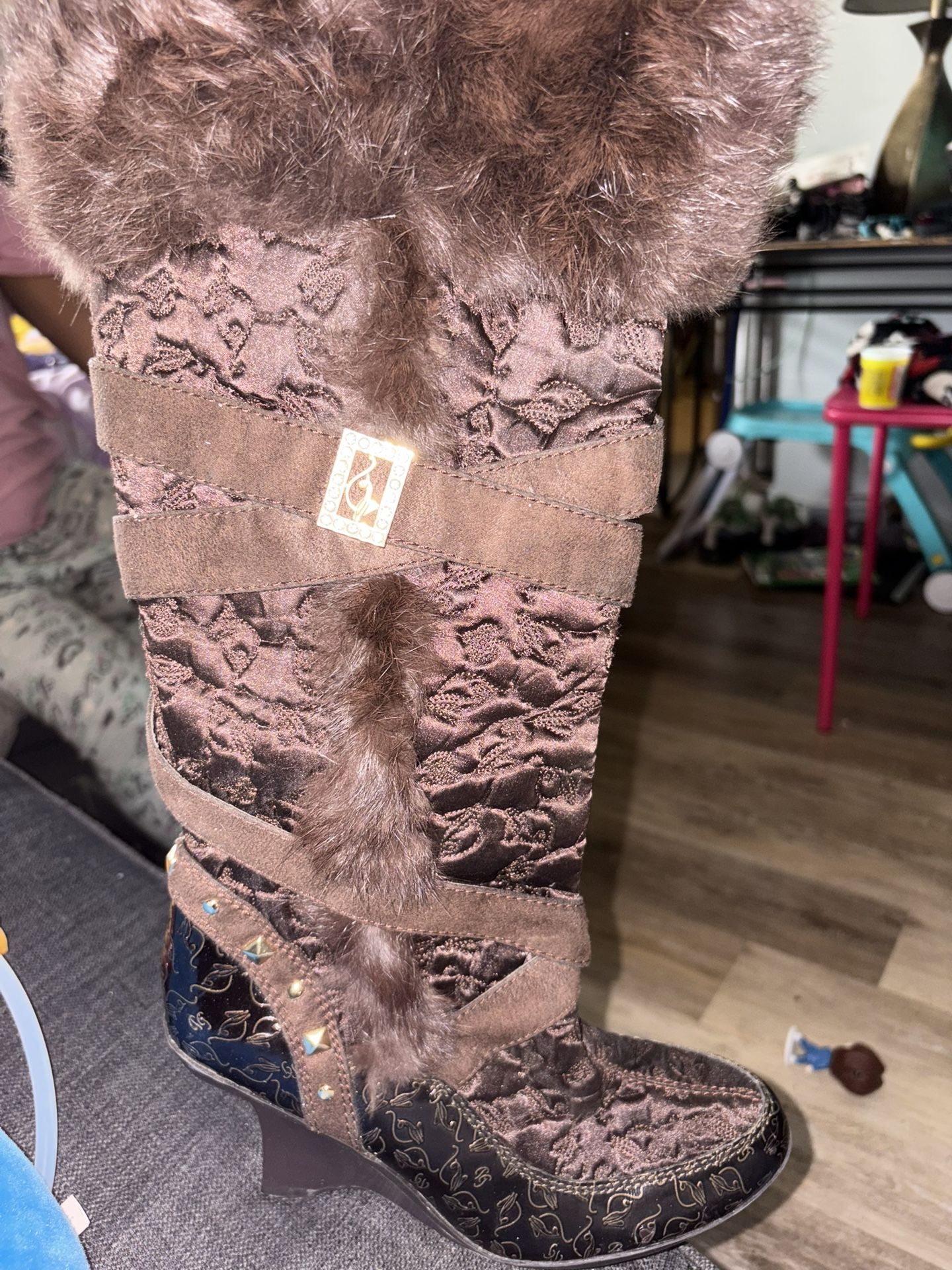 Baby fat Boots And Vest