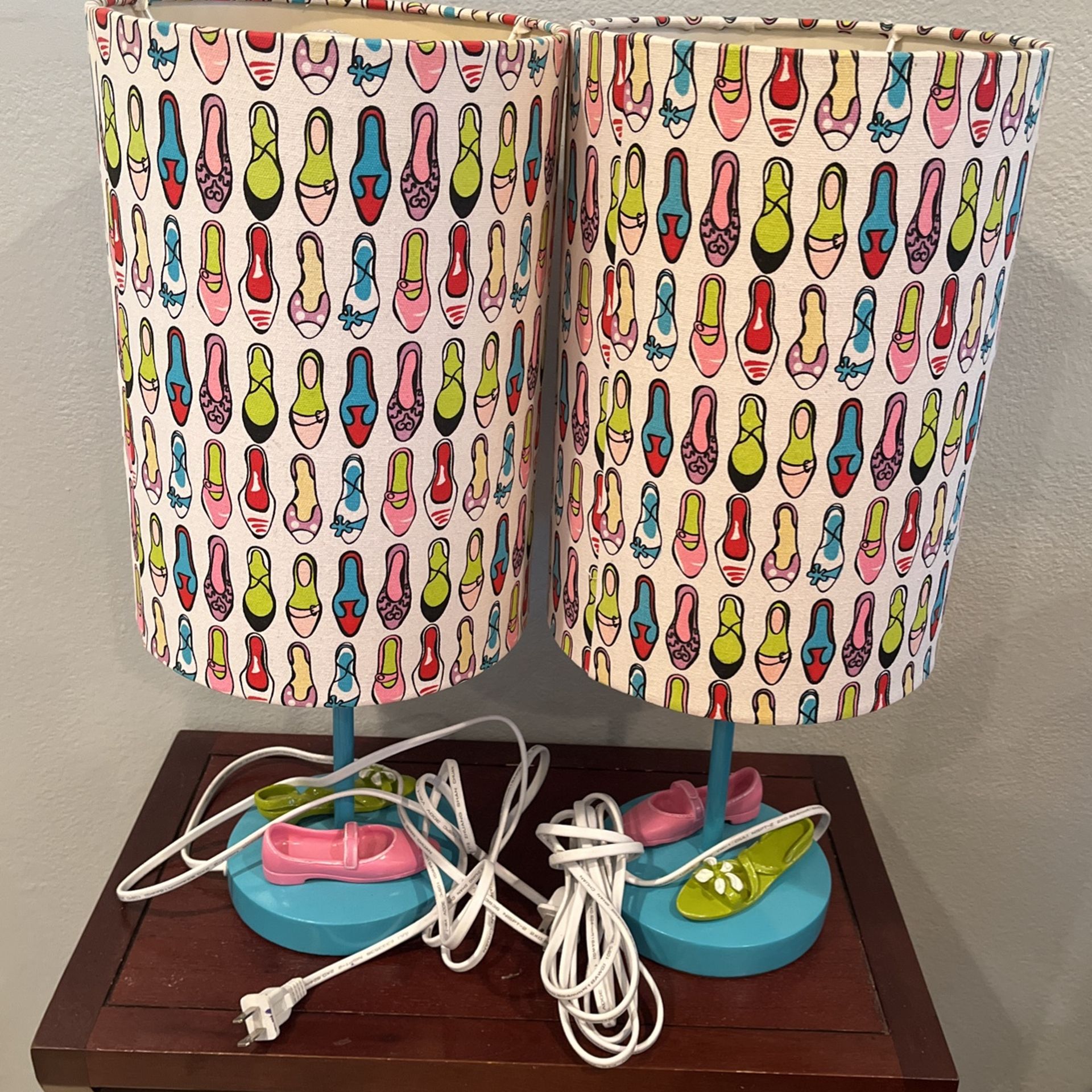 Girls’ Bedroom Lamp Set