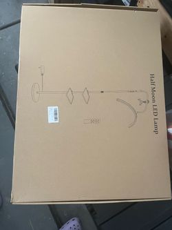 New Half Moon LED Floor Lamp with Remote Control