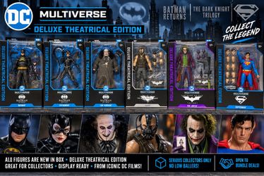 McFarlane DC Multiverse Lot – Batman Returns, Dark Knight Trilogy, Superman 1978 (Joker, Bane) **PLEASE READ**