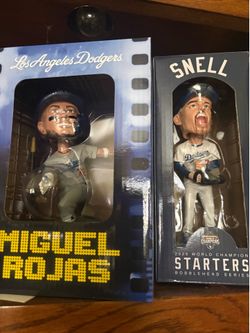 Blake Snell and Miguel Rojas Bobblehead Bundle