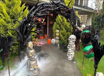 Custom Halloween Arch