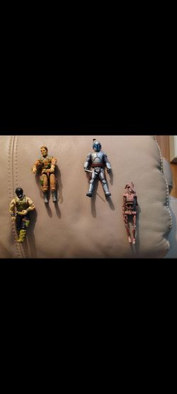 Mixed Action Figure Lot of 4