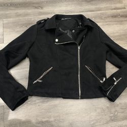 JouJou motto suede jacket size M  