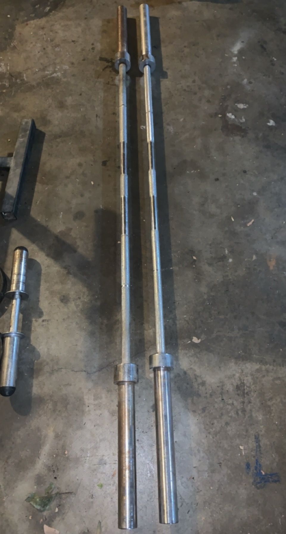 Olympic barbells 45 lbs $$$100 each