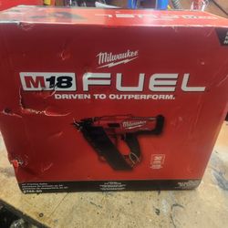 Milwaukee  framing nailer