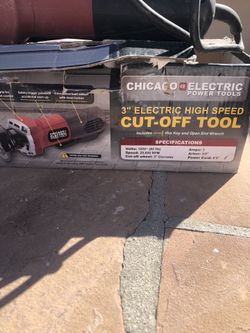 Electric cut off tool 