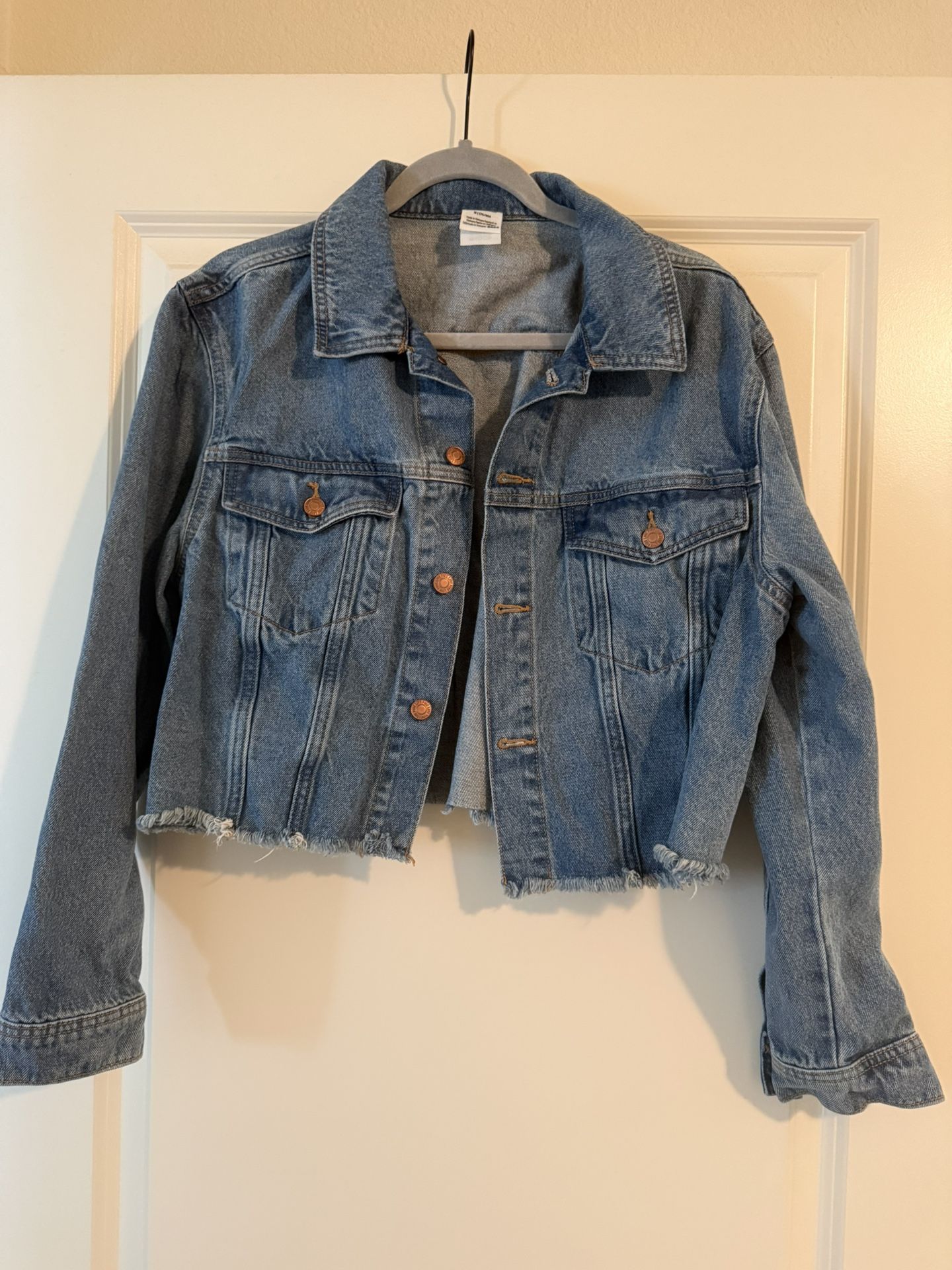 VS Pink Denim Jacket