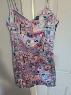 Silky Anime Bodcon Dress