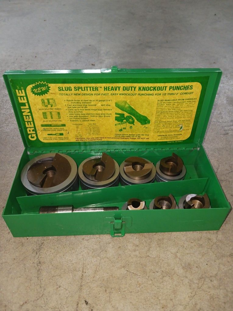 Greenlee7307 Knockout Punches