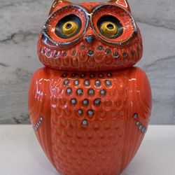 Owl Cookie Jar / Canister