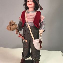 Halloween/Thanksgiving  Standing Shepherd 33" Tall Doll