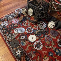 BMX parts chain rings cranks frame sets frames all gotta go hit me up for pricing. If you're interested I can sell as a lot or individual.